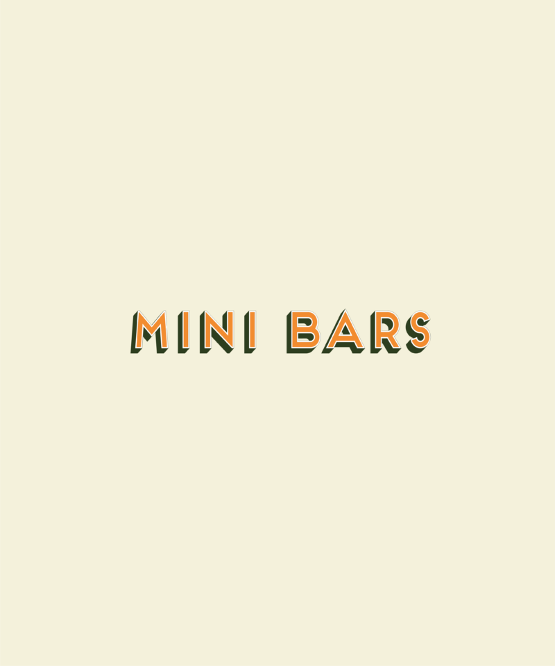 Mini Bars Selection Box of assorted single-origin chocolate